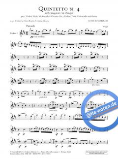 Quintet No.4 in D major G.448 (Luigi Boccherini) 