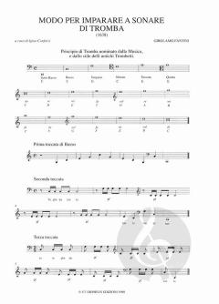 Modo per imparare a sonare di Tromba (1638) von Girolamo Fantini 