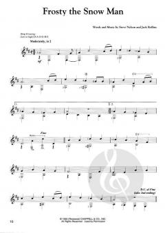 Christmas Songs For Easy Classical Guitar 