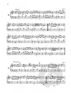Klavierstücke aus dem 'Nannerl-Notenbuch' von Wolfgang Amadeus Mozart im Alle Noten Shop kaufen
