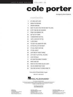 Jazz Piano Solos Series Vol. 30: Cole Porter 