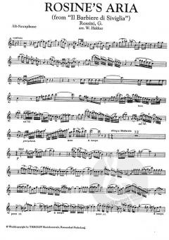 Rosine's Aria von Gioacchino Rossini 