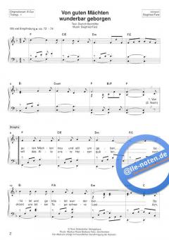 Von guten Mächten wunderbar geborgen von Siegfried Fietz 