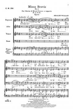 Missa Brevis No. 1 (Healey Willan) 