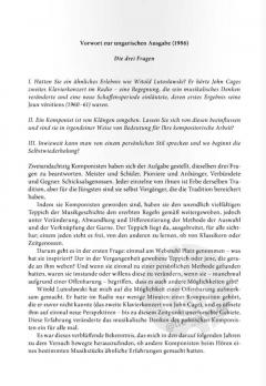 3 Fragen an 73 Komponisten (Bálint András Varga) 