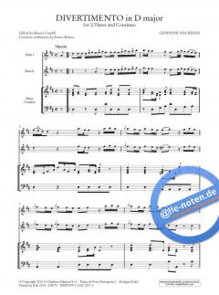 Divertimento in D Major von Giovanni Angrisani 