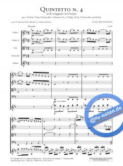 Quintet No.4 in D major G.448 (Luigi Boccherini) 