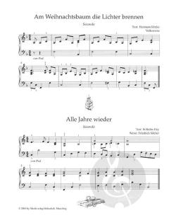 Tastenträume: Vierhändige Weihnachtslieder 