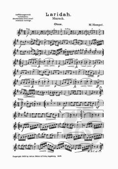 Laridah Marsch - Salonorchester von Max Hempel 