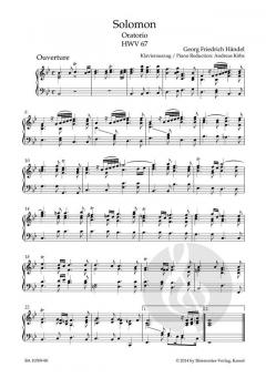 Solomon HWV 67 (Hans Dieter Clausen) 