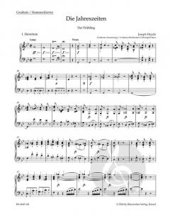Die Jahreszeiten Hob. XXI:3 von Joseph Haydn 