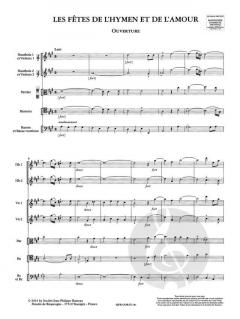 Les Fêtes de l'Hymen et de l'Amour RCT 38 von Jean-Philippe Rameau (Download) 