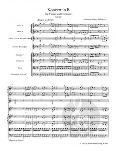 Werke für Violine und Orchester von Wolfgang Amadeus Mozart im Alle Noten Shop kaufen