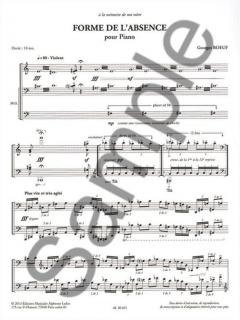 Boeuf: Forme de l'absence von Georges Boeuf 