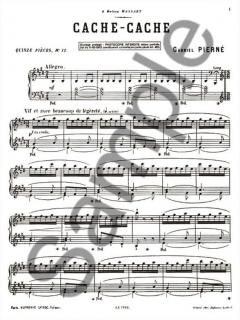 Cache-cache Op.3, No.12 von Gabriel Pierne 