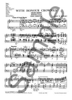 With Honour Crowned von Albert William Ketelbey 