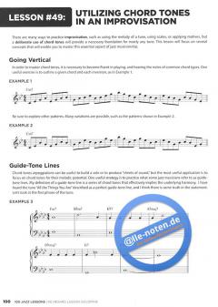 100 Jazz Lessons von Peter Deneff 