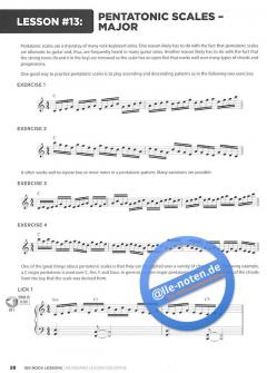 100 Rock Lessons von Brent Edstrom 