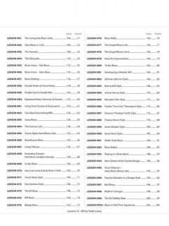 100 Blues Lessons von David Pearl 