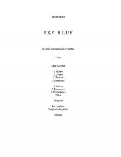 Sky Blue von Edwin Hughes 