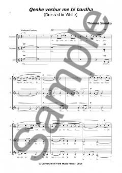 Albanian Wedding Song - Qenke Veshur Me Të Bardha (Thomas Simaku) 