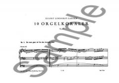 10 Orgelkoraler Op. 9 von Eilert Lindorff-larsen, im Alle Noten Shop kaufen