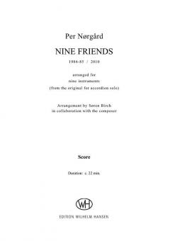 Nine Friends (Per Norgard) 