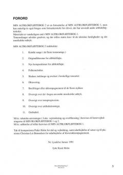 Min Altblokflojtebog 2 (Jytte Kusk Holm) 