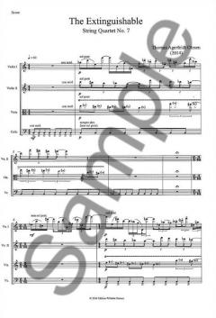 String Quartet No. 7 'The Extinguishable' von Thomas Agerfeldt Olesen 