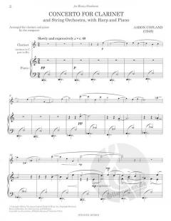 Concerto for Clarinet von Aaron Copland 