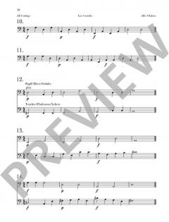 Vom-Blatt-Spiel auf dem Kontrabass von John Kember 