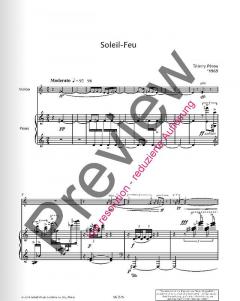 Soleil-Feu von Thierry Pécou 