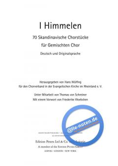 I Himmelen - 70 Skandinavische Chorstücke (Hans Wülfing) 