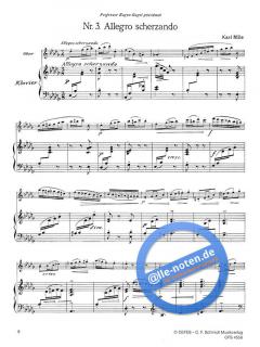 Drei Capricen von Karl Mille 