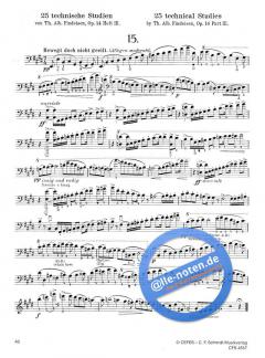 24 technische Studien op. 14 von Theodor Findeisen 