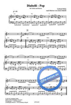 Diabelli-Pop von Gerhard Weihe 