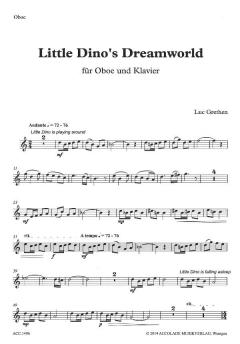 Little Dino's Dreamworld von Luc Grethen für Oboe und Klavier im Alle Noten Shop kaufen