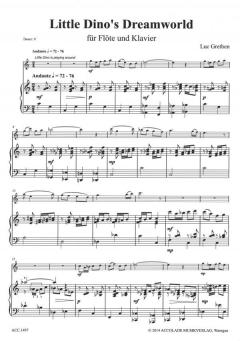 Little Dino's Dreamworld von Luc Grethen für Flöte und Klavier im Alle Noten Shop kaufen