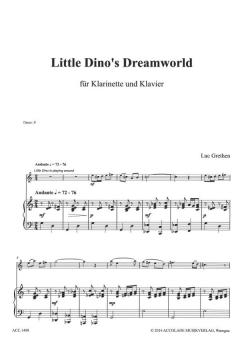 Little Dino's Dreamworld von Luc Grethen für Klarinette und Klavier im Alle Noten Shop kaufen