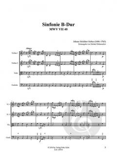 Sämtliche Sinfonien Vol. 14 von Johann Melchior Molter 