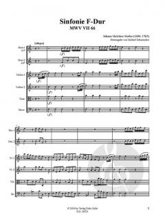 Sämtliche Sinfonien Vol. 21 von Johann Melchior Molter 