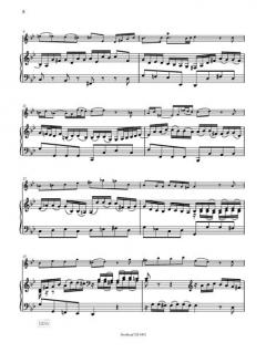 Sonate g-Moll BWV 1030a von Johann Sebastian Bach für Violine und Cembalo (Viola da gamba ad lib.) im Alle Noten Shop kaufen