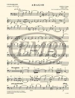 Adagio for Double Bass and Piano von Zoltan Kodaly 