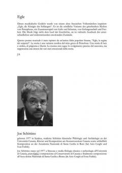 Egle von Joe Schittino für Violine und Klavier JS 154 (2011) im Alle Noten Shop kaufen