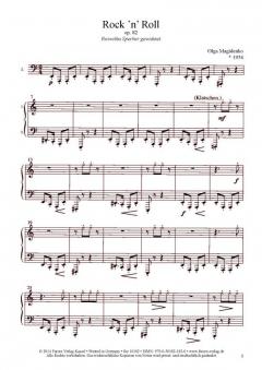 Rock 'n' Roll op. 82 von Olga Magidenko für Klavier zu vier Händen im Alle Noten Shop kaufen (Partitur)