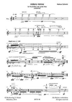 nidere minne von Markus Schmitt 