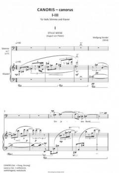 CANORIS canorus IIII von Wolfgang Stendel 