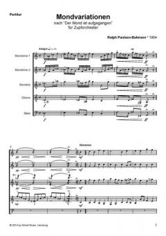 Mondvariationen von Ralph Paulsen-Bahnsen 