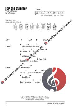 Guitar Chord Songbook von Ray LaMontagne 