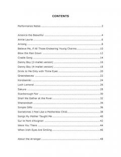 Folk Songs For Marimba von Garwood Whaley 